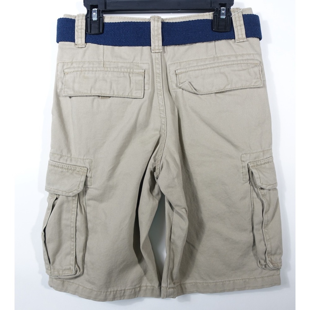 Canyon River Blues Cargo Shorts Boys 12 Adjustable Waistband Belted Cotton Khaki - Picture 4 of 6